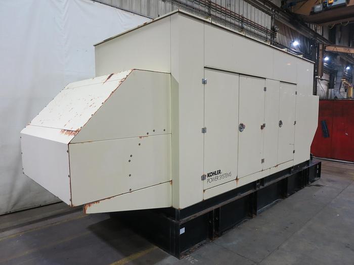 Used Used Kohler 500REOZVB TWD1643GE Diesel Generator, 412 Hrs, EPA Tier 2, 500 KW