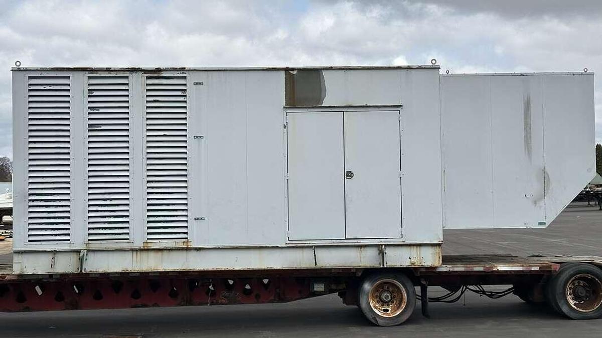 Used Used Cummins DFLE KTA50-G9 Diesel Generator, 179 Hrs  1500 kW