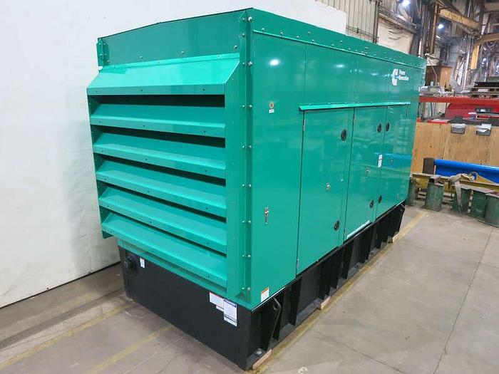 Used New Cummins 500 kW standby (455 kW prime) diesel generator set, model DFEK, SN-A250405984