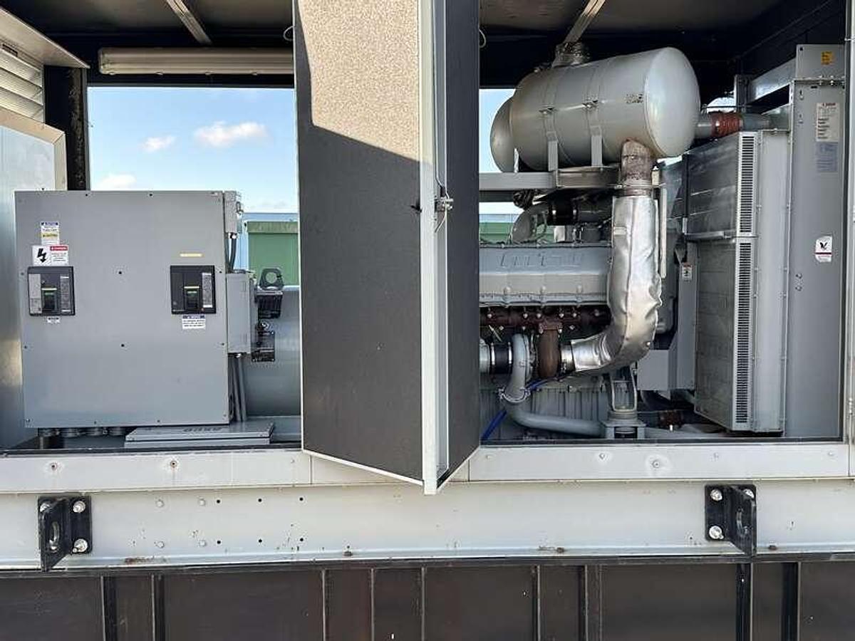 Used Used MTU DS600 12V1600G80S Diesel Generator, 105 Hrs, EPA Tier 2  600 kW