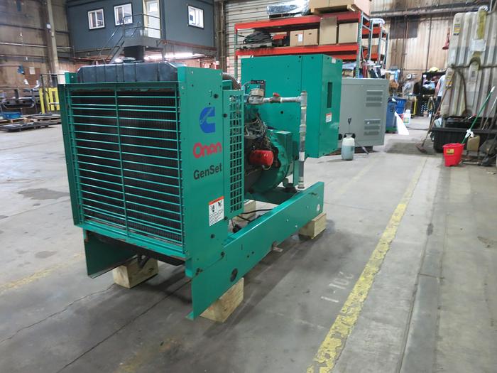 Used Used Cummins GGFB Natural Gas / Propane Generator, 361 Hrs 1 or 3 Phase, 35 KW