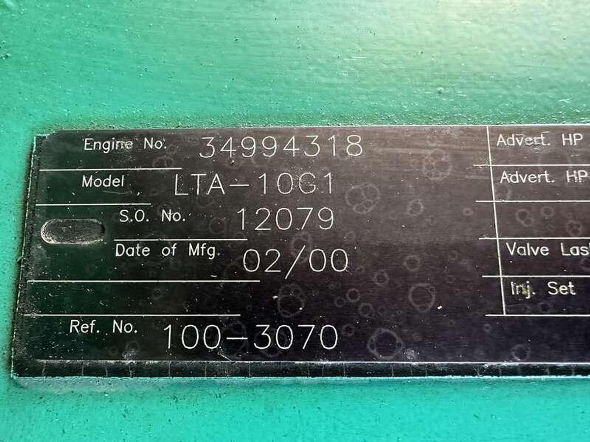 Used Used Cummins DFAB Diesel Generator, 330 Hrs 230 kW