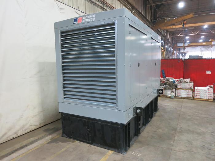 Used Used MTU DS600 12V1600G80S Diesel Generator, 188 Hrs, EPA Tier 2, 600 KW