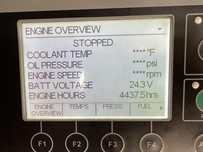 Used Used Caterpillar XQ570 Rental Grade Diesel Generator, 4439 Hrs, EPA Tier 4F, 500 KW