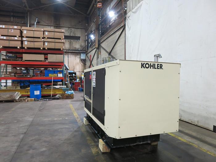 Used Used Kohler 30REZG Natural Gas / Propane Generator  11,099 Hrs EPA Certified, Single Phase, 30 KW