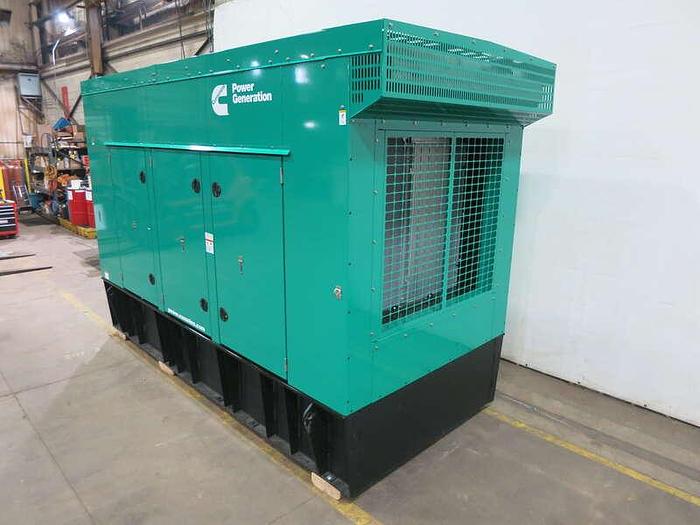 Used New Cummins 500 kW standby (455 kW prime) diesel generator set, model DFEK, SN-A250405984