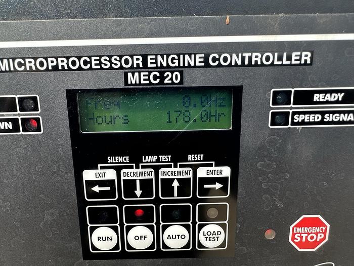 Used Used Baldor IDLC350-D Diesel Generator, 178 hrs, 350 KW