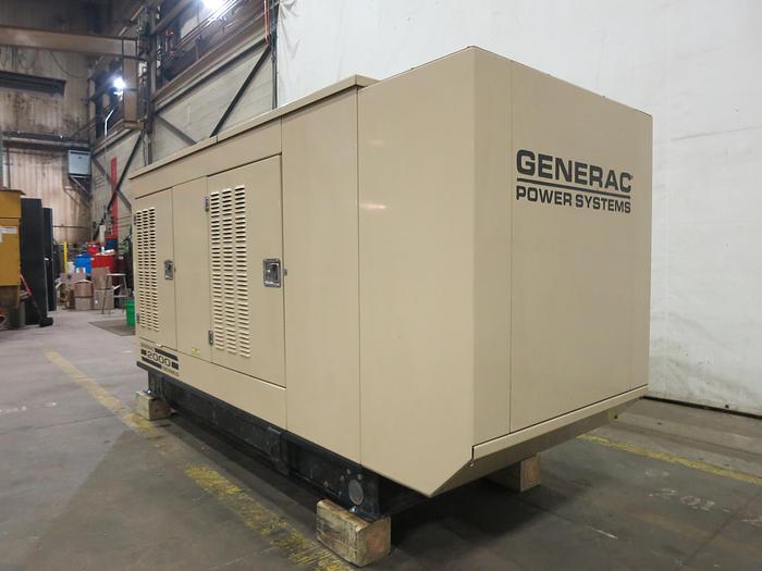 Used Used Generac SG0050 Natural Gas / Propane Generator, 352 Hrs, 50 KW