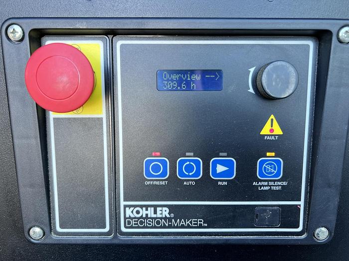 Used Used Kohler 100REOZJF Diesel Generator, 309 Hrs, EPA Tier 3, 100 KW