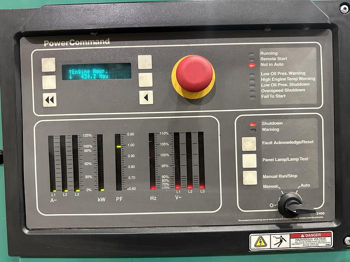 Used Used Cummins DFEJ QSX15-G9 NR2 Diesel Generator 434 Hrs EPA Tier 2, 450 KW