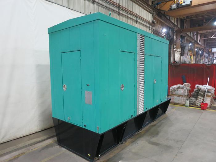 Used Used Cummins DFED KTA19-G4 Diesel Generator, 711 Hrs, 500 KW