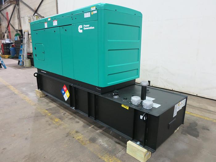 New Cummins C60D6 Diesel Generator, EPA Tier 3 - Single Phase, 60 KW
