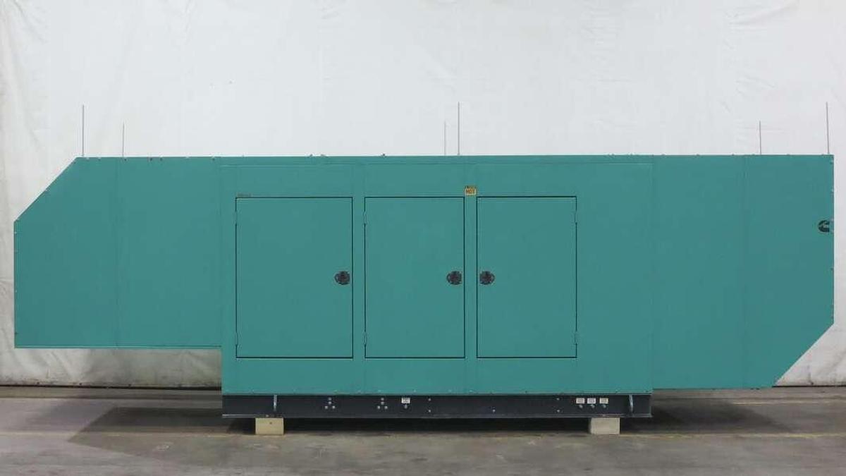 Used Used Cummins GFBC GTA855-G3 Natural Gas Generator, 124 Hrs 250 kW