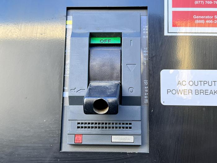 Used Used Kohler 100REOZJD Diesel Generator, 520 Hrs, EPA Tier 3, 100 KW