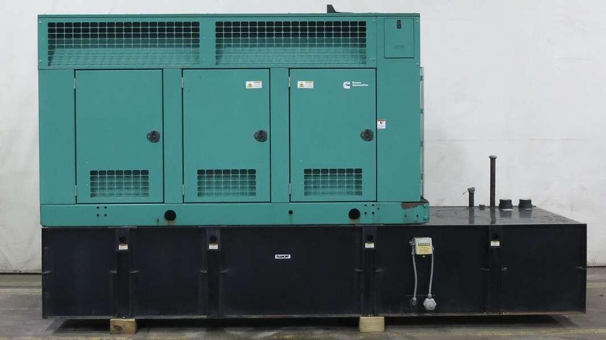 Used Cummins DFEK QSX15-G9 NR2 Diesel Generator, 501 Hrs, EPA Tier 2  500 kW