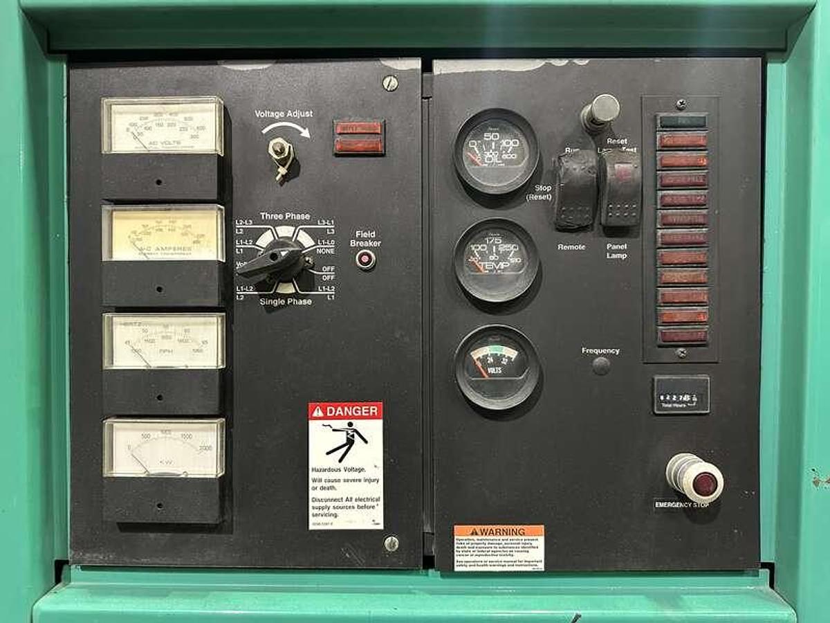 Used Used Cummins DFLE KTA50-G9 Diesel Generator, 229 Hrs 1500 kW