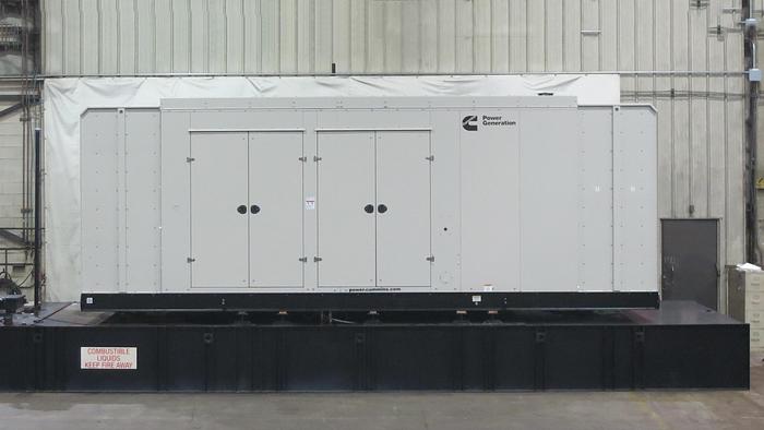 New Cummins DQFAD QST30-G5 NR2 Diesel Generator, EPA Tier 2, 1000 KW