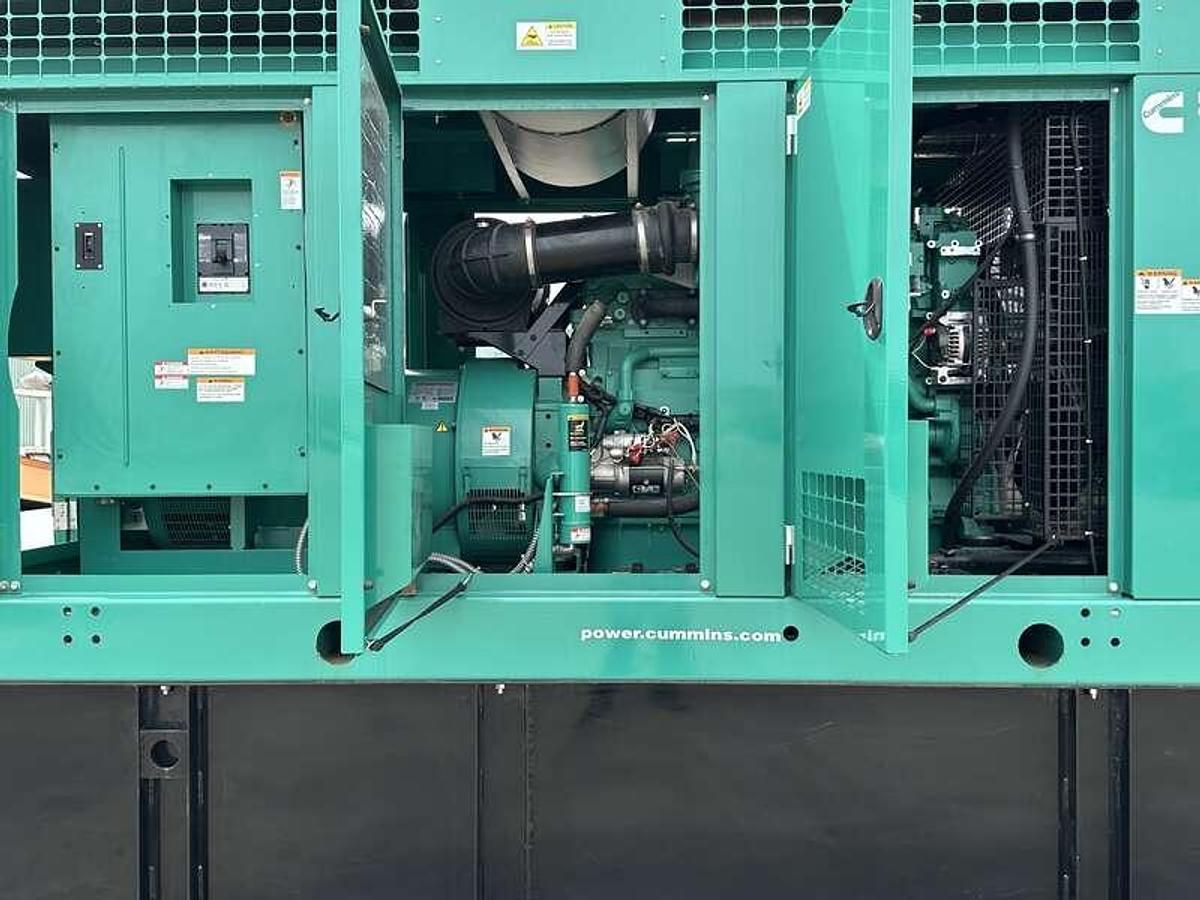 Used Used Cummins DFEJ QSX15-G9 NR2 Diesel Generator 91 Hrs EPA Tier 2 450 kW