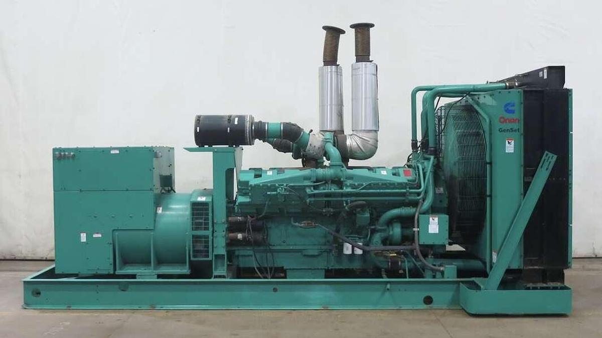 Used Used Cummins DFLE KTA50-G9 Diesel Generator, 229 Hrs 1500 kW