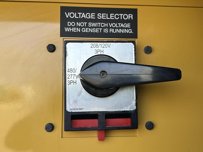 Used Used Caterpillar XQ230 Rental Grade Diesel Generator, 4588 Hrs, EPA Tier 4F, 200 KW