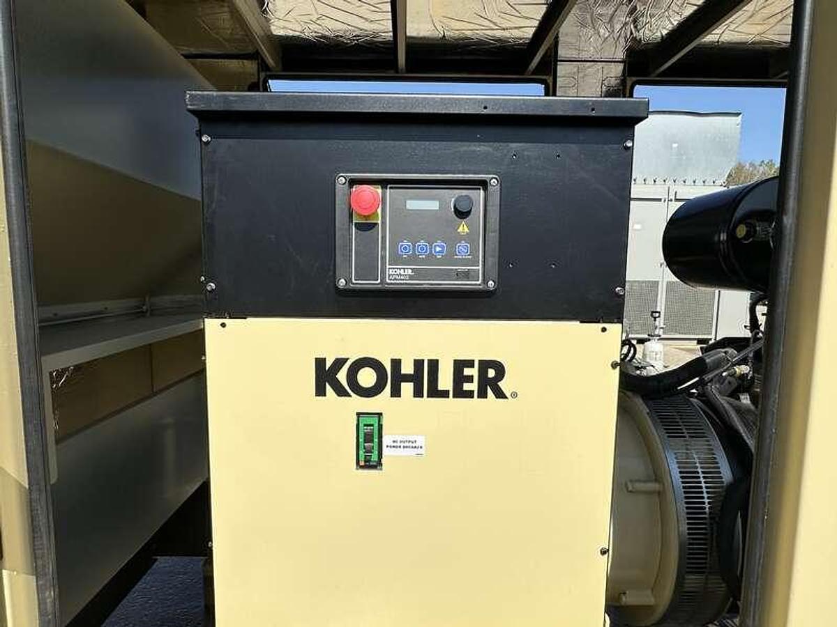 Used Used Kohler KG80 Natural Gas / Propane Generator, 83 Hrs, EPA Certified