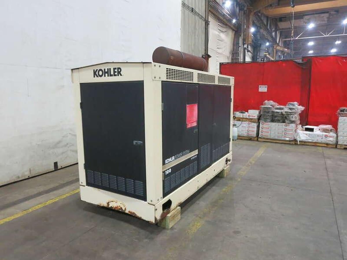 Used Used Kohler 100RZG Natural Gas / Propane Generator, 778 Hrs