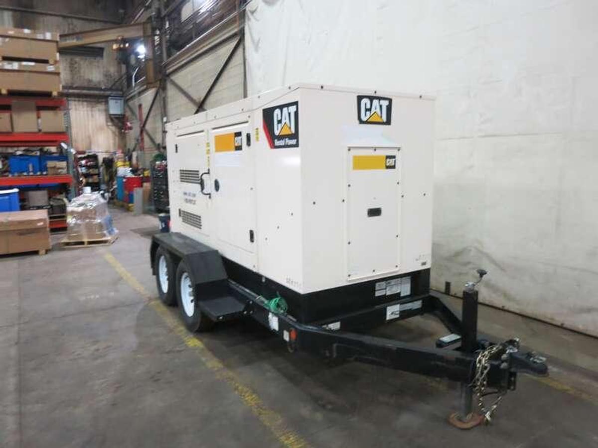 Used Used Caterpillar XQ125 Rental Grade Diesel Generator 5320 Hrs EPA Tier 4F 110 kW