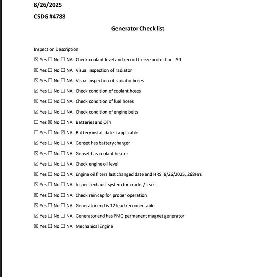 Used Used Cummins DQDAA QSL9-G7 Diesel Generator, 434 Hrs, EPA Tier 3 250 kW