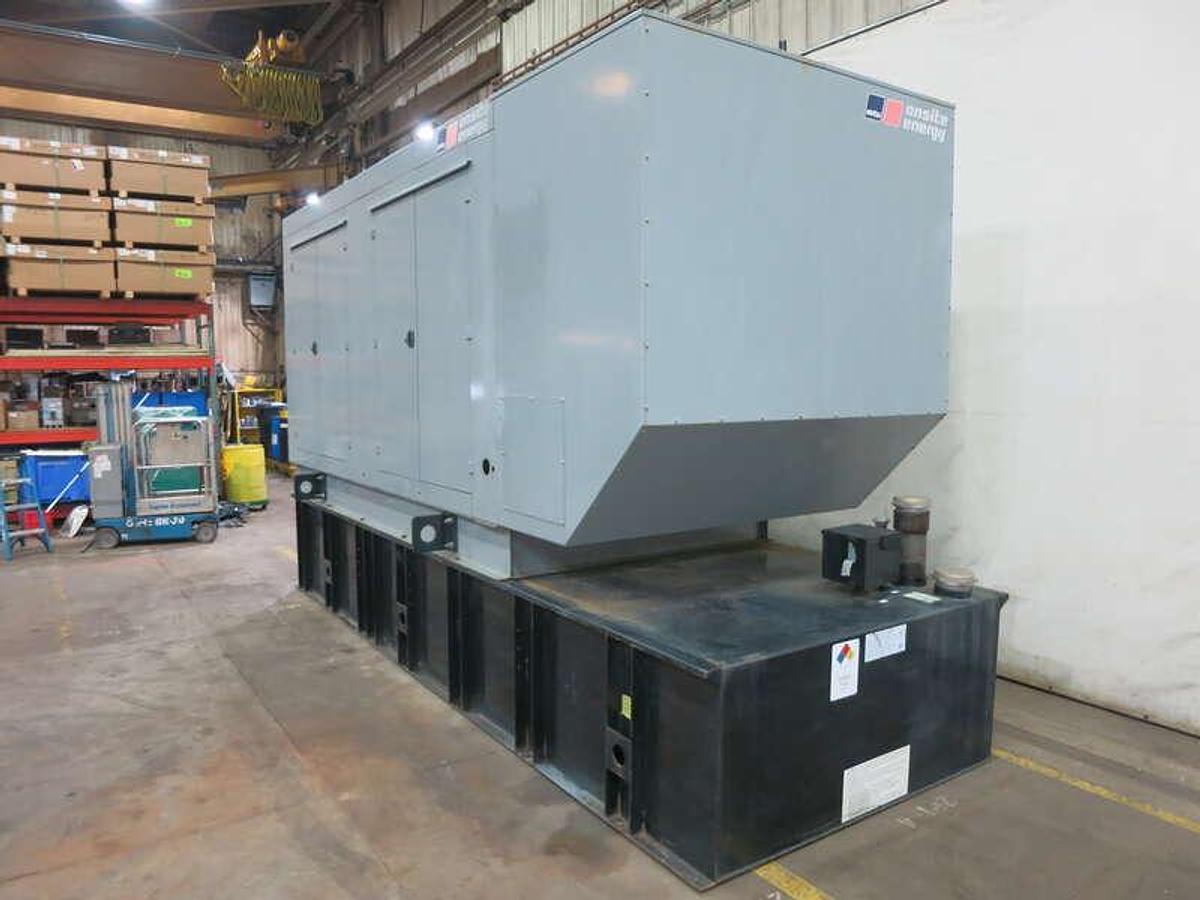Used Used MTU DS600 12V1600G80S Diesel Generator, 105 Hrs, EPA Tier 2  600 kW