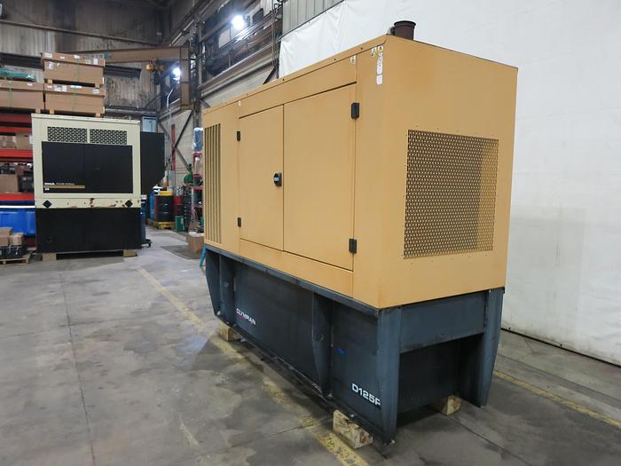 Used Used Caterpillar Olympian D125P2 Diesel Generator, 674 Hrs, 125 KW