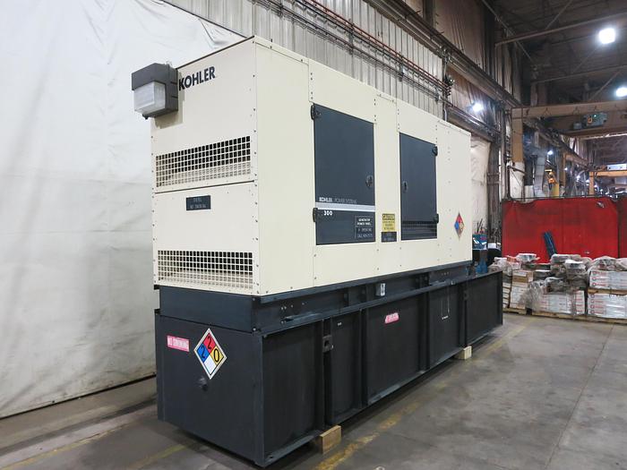 Used Used Kohler 300REOZJ John Deere 6090HFG86 Diesel Generator, 290 Hrs, EPA Tier 3, 300 KW