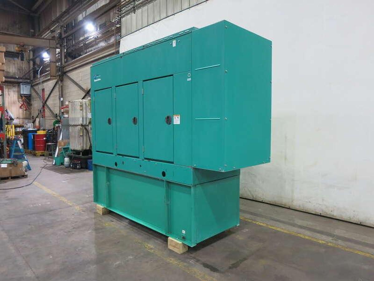 Used Used Cummins DGDA 6BT5.9-G6 Diesel Generator, 612 Hrs 80 kW