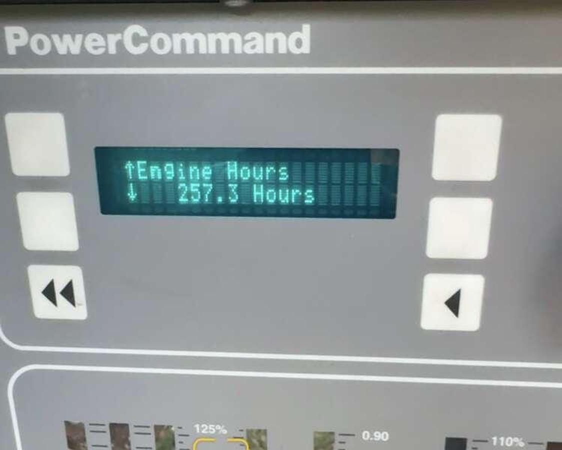 Used Used Cummins GGHJ Natural Gas / Propane Generator, 257 Hrs, EPA Certified 0 125 kW