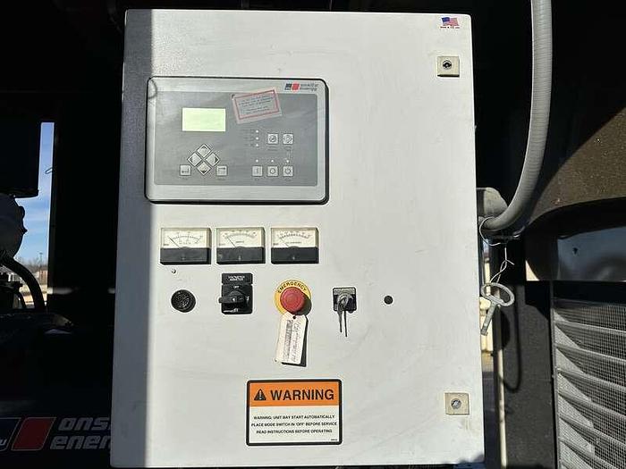 Used MTU 300 kW standby (275 kW prime) diesel generator set, model DS300,