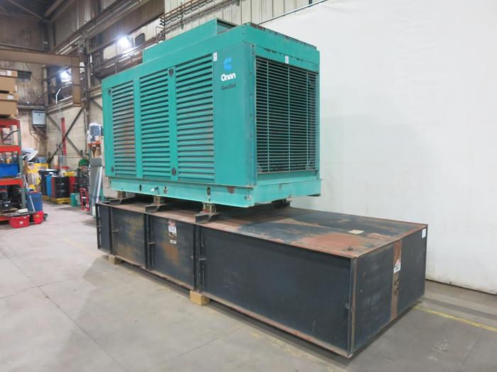 Used Used Cummins DFED KTA19-G4 Diesel Generator, 907 Hrs, 500 KW