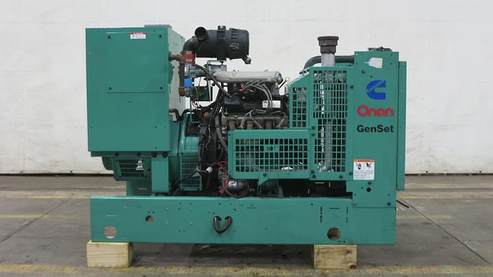 Used Used Cummins GGFD Natural Gas / Propane Generator, 375 Hrs, 35 KW