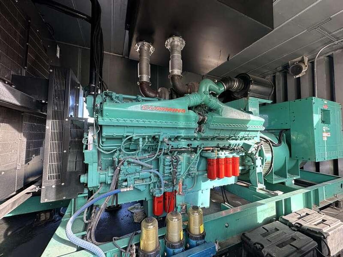 Used Used Cummins DQGAB Diesel Generator, 770 Hrs, EPA Tier 2 1500 kW