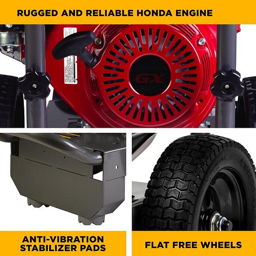 4200PSI 4.0GPM Cold Water Gas Pressure Washer - B4213HC