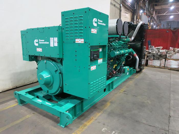 New Cummins C2000D6E QSK50-G24  Diesel Generator, EPA Tier 2*****ETA Apr 22, 2025*****, 2000 KW