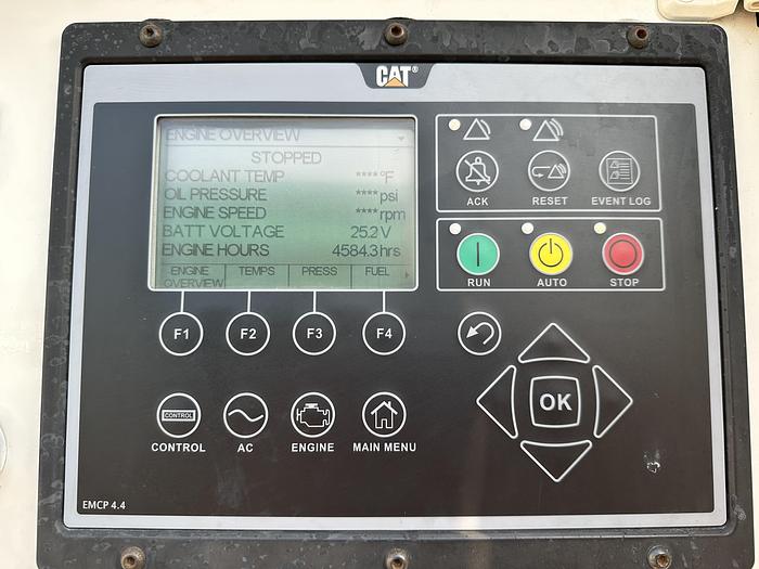 Used Used Caterpillar XQ230 Rental Grade Diesel Generator, 4588 Hrs, EPA Tier 4F, 200 KW