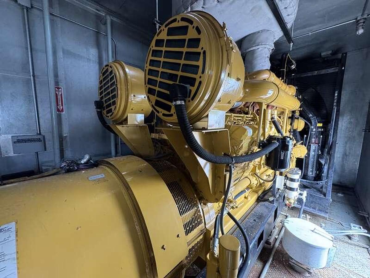Used Used Caterpillar 3516C Diesel Generator, 237 Hrs, EPA Tier 2  2000 kW