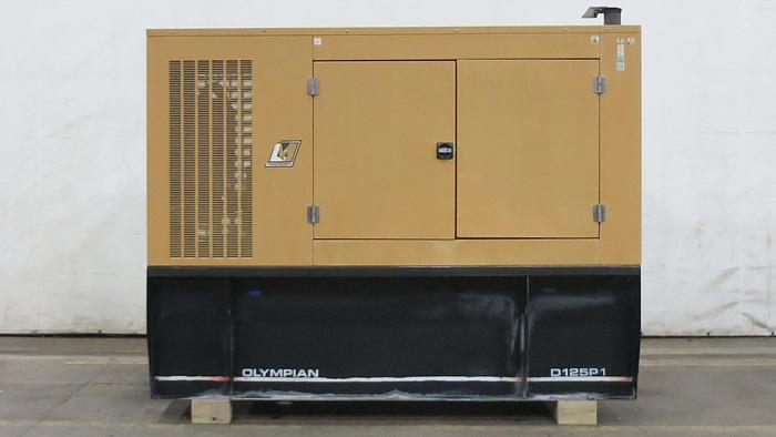Used Used Caterpillar Olympian D125P1 Diesel Generator, 447 Hrs, 125 KW