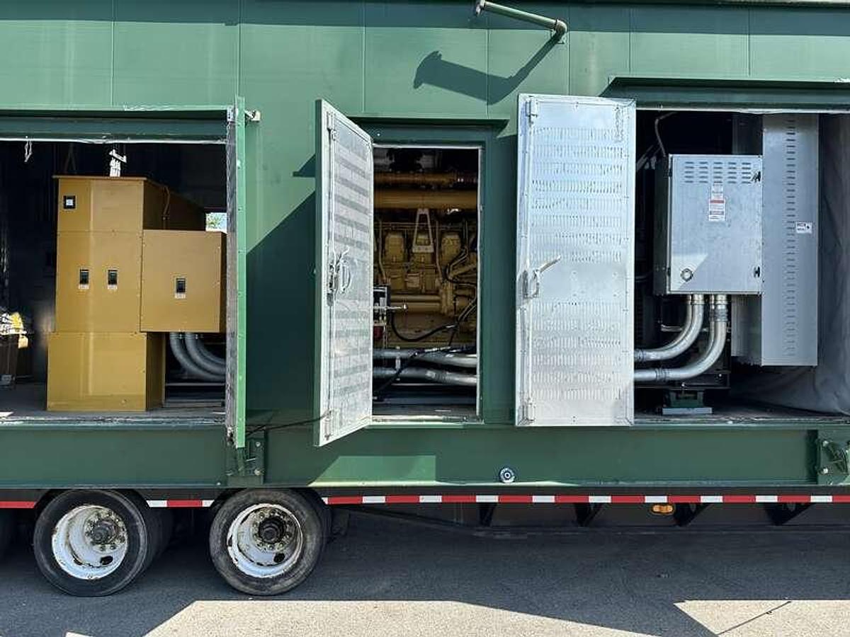 Used Used Caterpillar 3512C Diesel Generator, 591 Hrs, EPA Tier 2 1500 kW