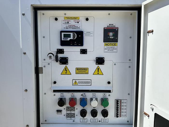 Used Used SWP Rental Grade Diesel Generator, 8105 Hrs, EPA Tier 4F, 115 KW