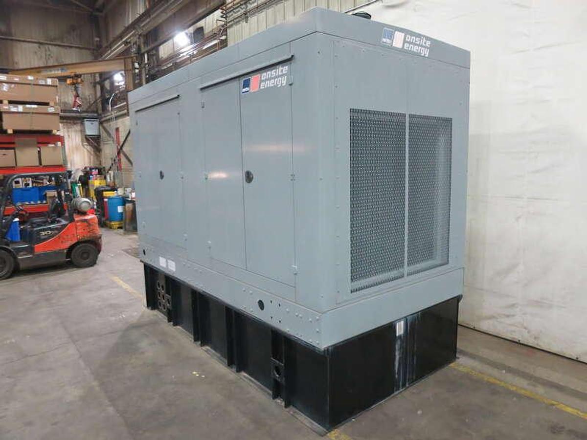Used Used MTU DS600 12V1600G80S Diesel Generator, 293 Hrs, EPA Tier 2 600 kW