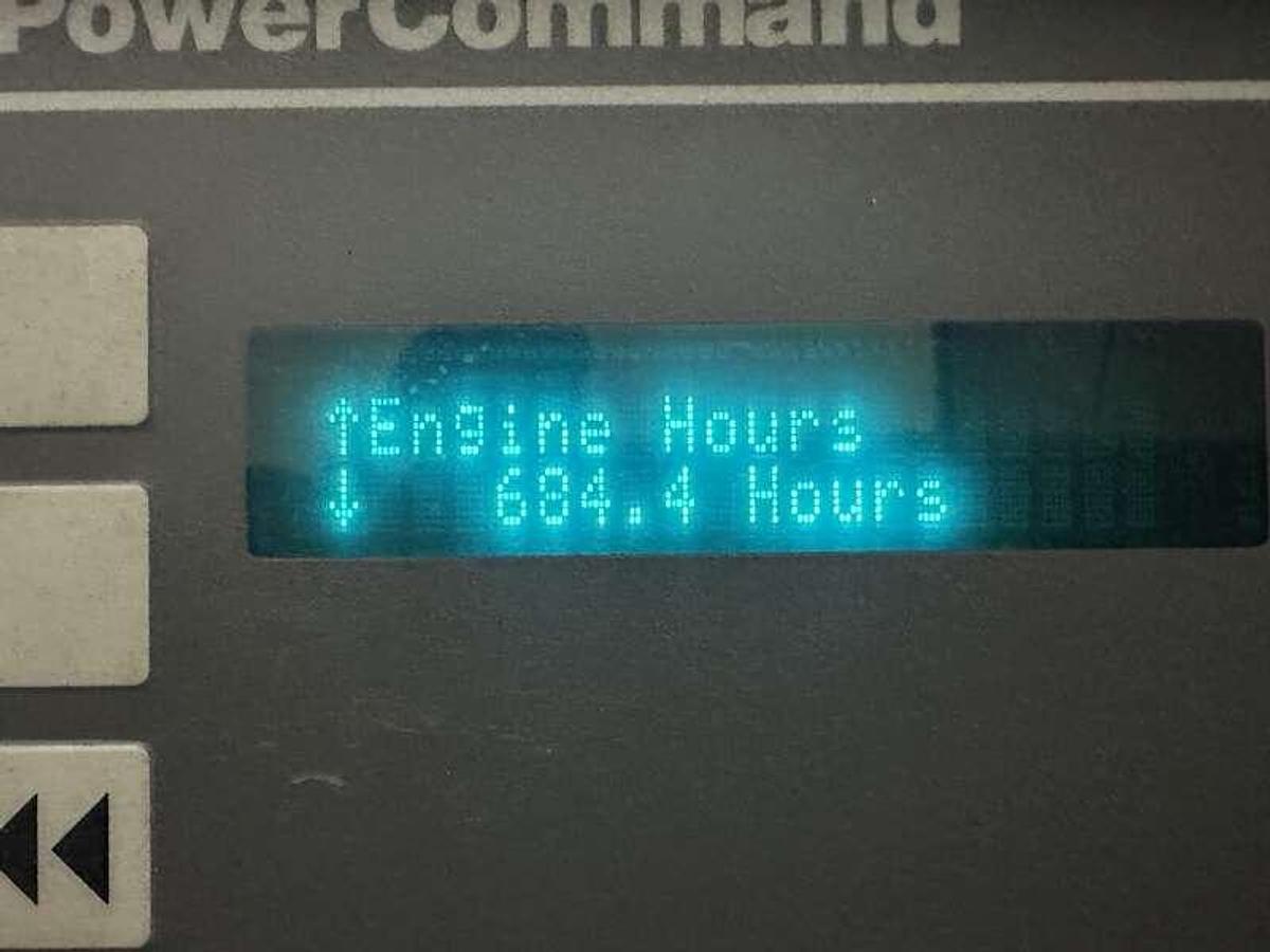 Used Used Cummins DQCA QSK23-G7 Diesel Generator, 685 Hrs, EPA Tier 2 600 kW