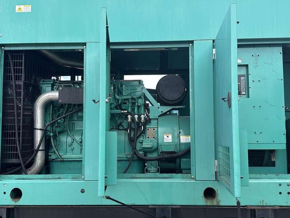 Used Cummins DFEK QSX15-G9 NR2 Diesel Generator, 501 Hrs, EPA Tier 2  500 kW