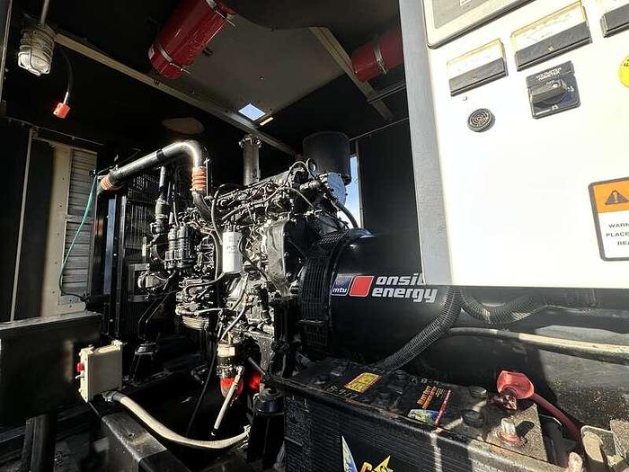 Used MTU 300 kW standby (275 kW prime) diesel generator set, model DS300,