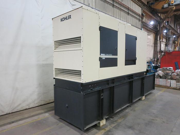 Used Used Kohler 300REOZJ John Deere 6090HFG86 Diesel Generator, 354 Hrs, EPA Tier 3, 300 KW