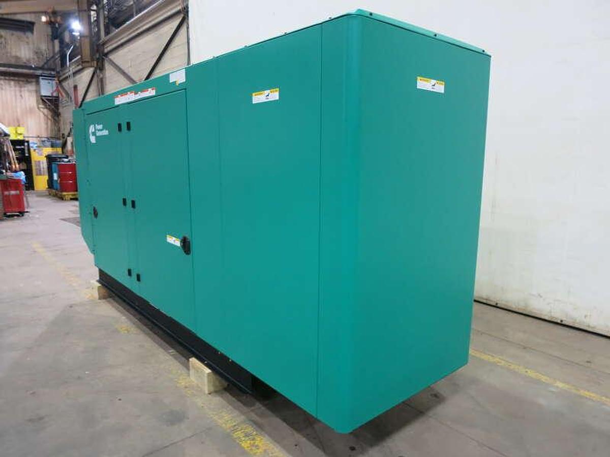 New Cummins C200N6B QSJ8.9G Natural Gas / Propane Generator, EPA Certified  200 kW